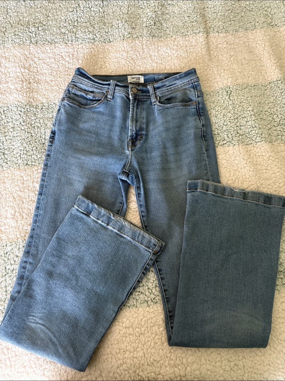 Kensie Light Blue Flare Jeans